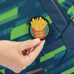 Schulrucksack Coocazoo JOKER, Lime Stripe, AGR-Zertifikat -Schulbedarf 77069