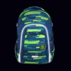 Schulrucksack Coocazoo JOKER, Lime Stripe, AGR-Zertifikat -Schulbedarf 77072