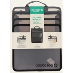 Faltbare Heftbox Coocazoo, Schwarz 6 Faltbare Heftbox Coocazoo, Schwarz -Schulbedarf 77149