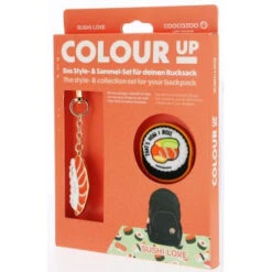 COLOUR UP-Set Coocazoo Sushi Love: Anhänger & Patch -Schulbedarf 77328