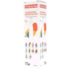 Edelstahl-Trinkflasche Step By Step, 0,50 L, Wild T-Rex Taro 5 Edelstahl-Trinkflasche Step By Step, 0,50 L, Wild T-Rex Taro -Schulbedarf 78320