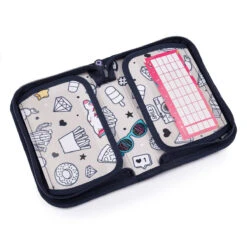 Großes Schulset Topgal KIMI 23010 G - Schulrucksack + Federmäppchen + Schuhbeutel + Regenhülle -Schulbedarf 81157