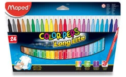 MAPED Color'Peps Long Life Filzstifte (24 Farben)