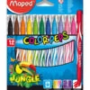 Kinderfilzstifte Maped Color´Peps Jungle - 12 Farben